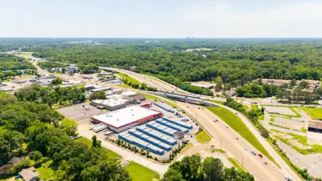 Aerial view of Devon Self Storage : Storage Units in Raleigh, Memphis, TN