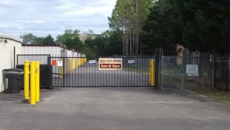 Security gate at Secure Storage in Murfreesboro, TN