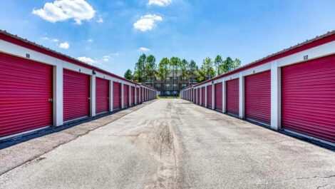 Exterior storage units at Secure Storage in Murfreesboro, TN