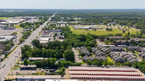 Devon Self Storage, Storage Units in Autumn Ridge, Memphis, aerial view