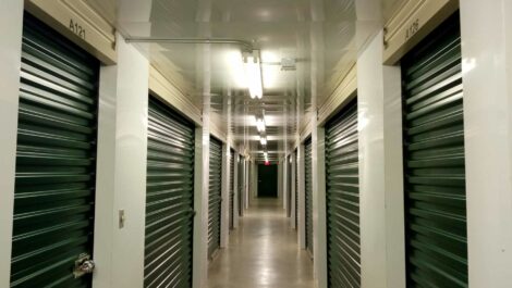 Indoor units at Devon Self Storage in Loy Lake.
