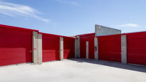 Outdoor storage units, drive up access storage units in West Apple Valley, CA, at Devon Self Storage - West Apple Valley