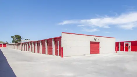 Drive up access storage in West Apple Valley, CA, at Devon Self Storage - West Apple Valley