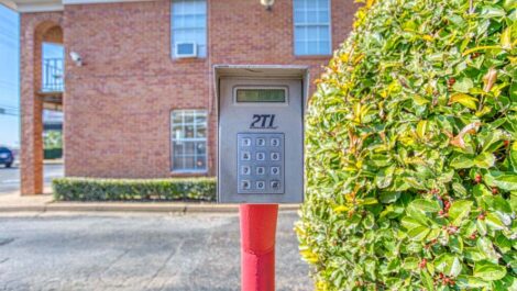 Keypad for gate at Devon Self Storage in Memphis, Tennessee