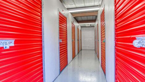 Climate-controlled storage units at Devon Self Storage in Memphis, Tennessee