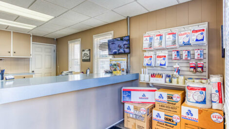 Moving and packing supplies at Devon Self Storage in Jenison, Michigan
