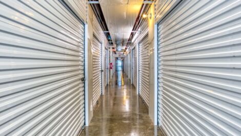 Climate-controlled storage at Devon Self Storage in Greenville, Texas