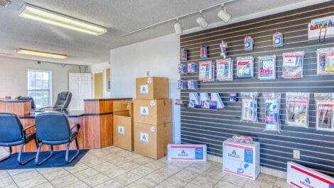 Moving and packing supplies at Devon Self Storage in Memphis, Tennessee