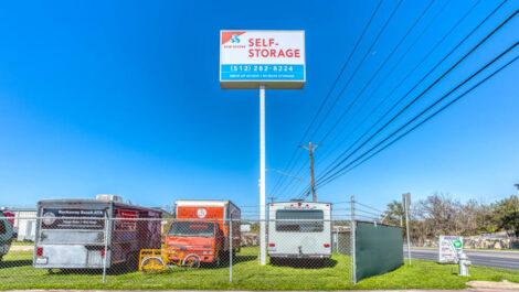 RV, Boat & Auto storage at Devon Self Storage in Austin, Texas