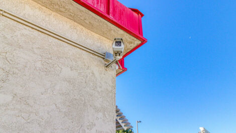 Surveillance camera at Devon Self Storage in Apple Valley, California