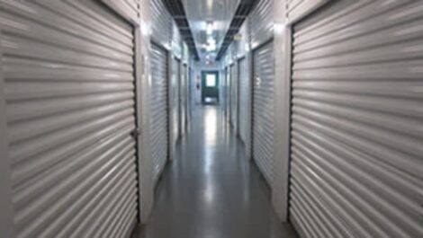 Interior storage units at Devon Self Storage in Sterling, Virginia