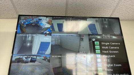 Security footage at Devon Self Storage in Houston.