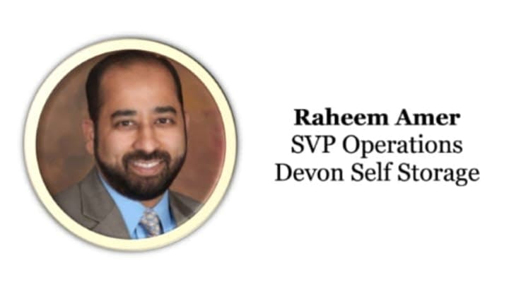 Devon Self Storage SVP Operator Photo.