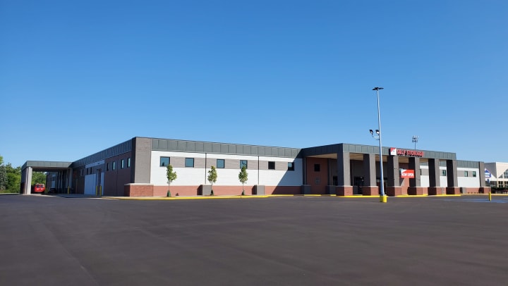 View of Devon Self Storage from outside.