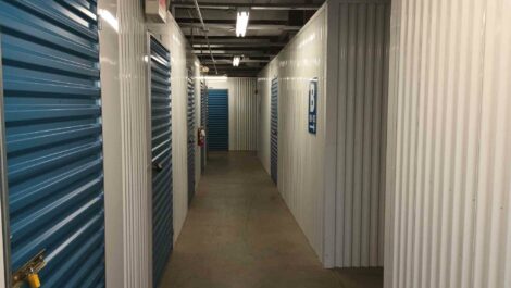 Indoor units at Devon Self Storage in Middletown.
