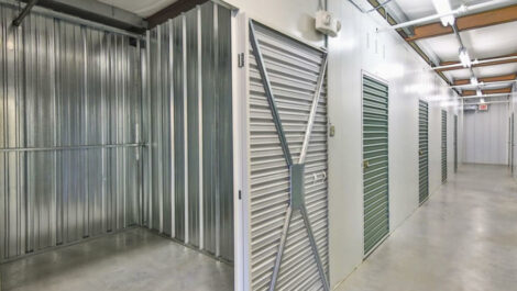 Indoor units at Devon Self Storage in Falmouth.