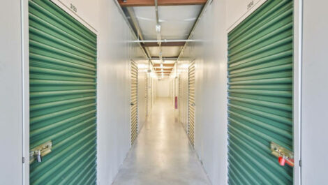 Indoor units at Devon Self Storage in Falmouth.