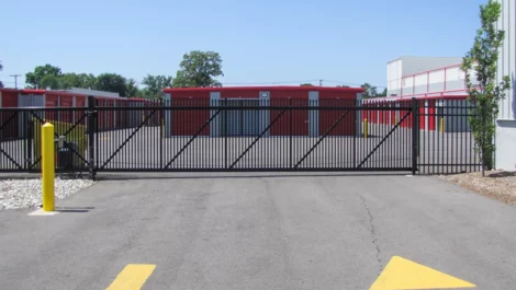 Gated storage facility in Warren, MI