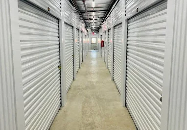 Climate-controlled storage units at Devon Self Storage in Rockwall.