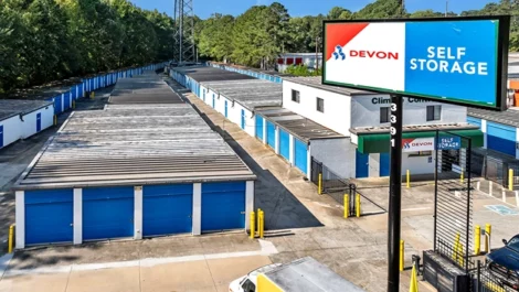 outdoor storage facility in Decatur, GA