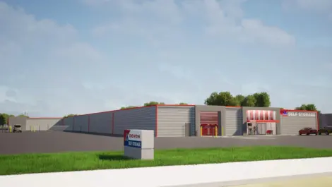 Devon Self Storage Camden, storage front view